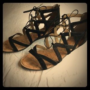 Sam Edelman Dawson lace-up sandals, size 12